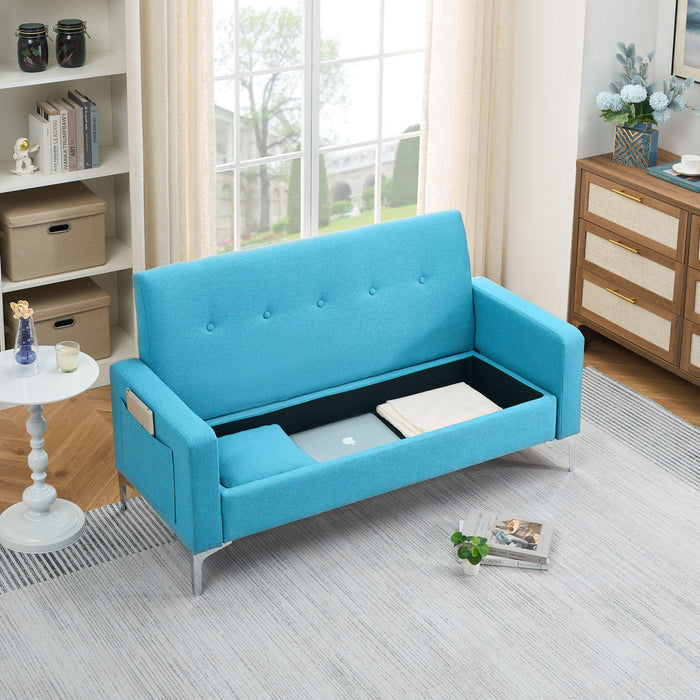 Multi-Functional Storage Comfortable Double Sofa, Suitable For Living Room, Apartment, Home Office