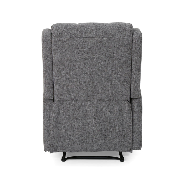 Manual Wide Standard Recliner - Charcoal