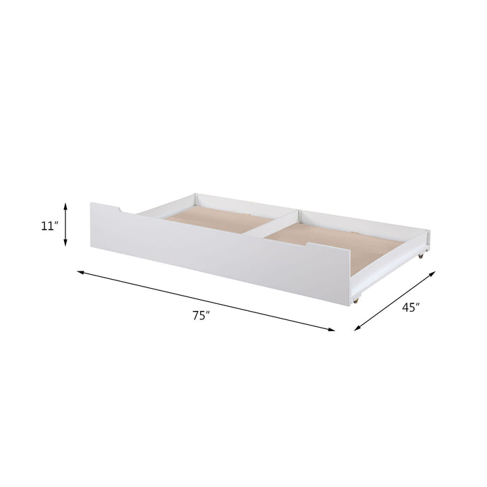 Loreen - Twin Bed - White