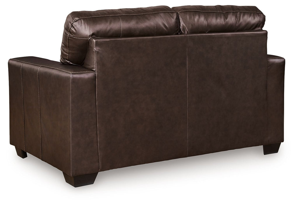 Santorine - Dark Brown - Loveseat