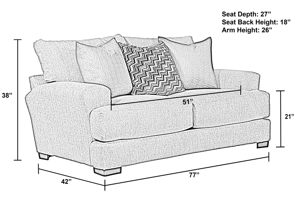 Ava - Loveseat