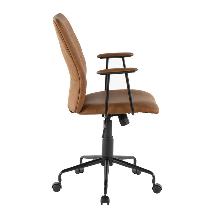 Fredrick - Contemporary Office Chair - Brown