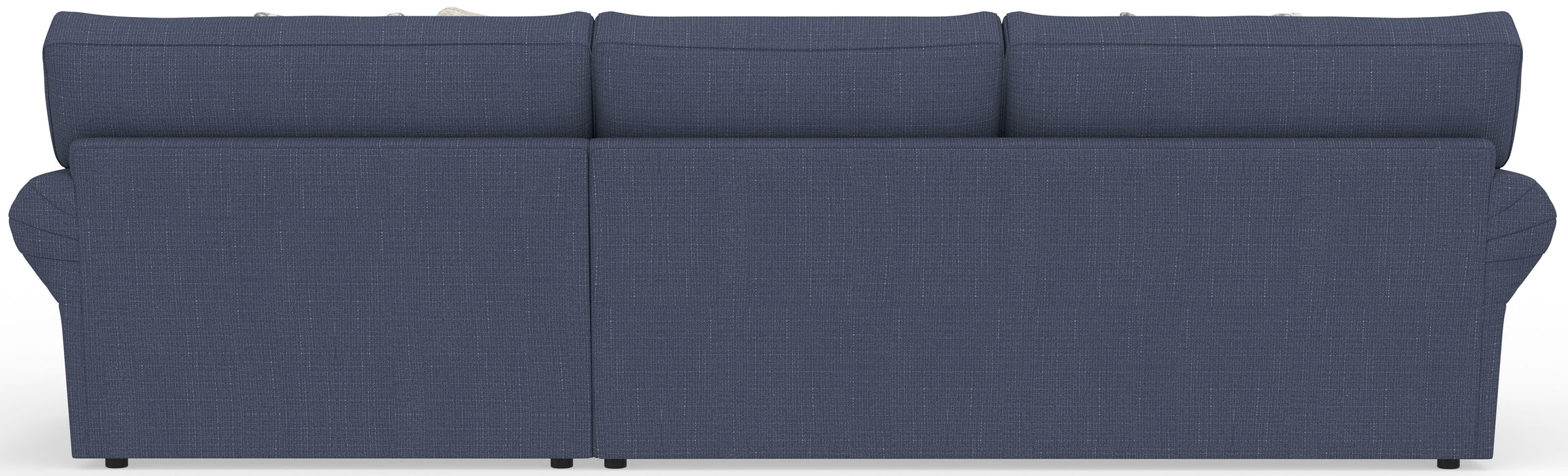 Cape May - Sofa Chaise With Comfort Coil Seating, 41" Cocktail Ottoman And 5 Accent Pillows