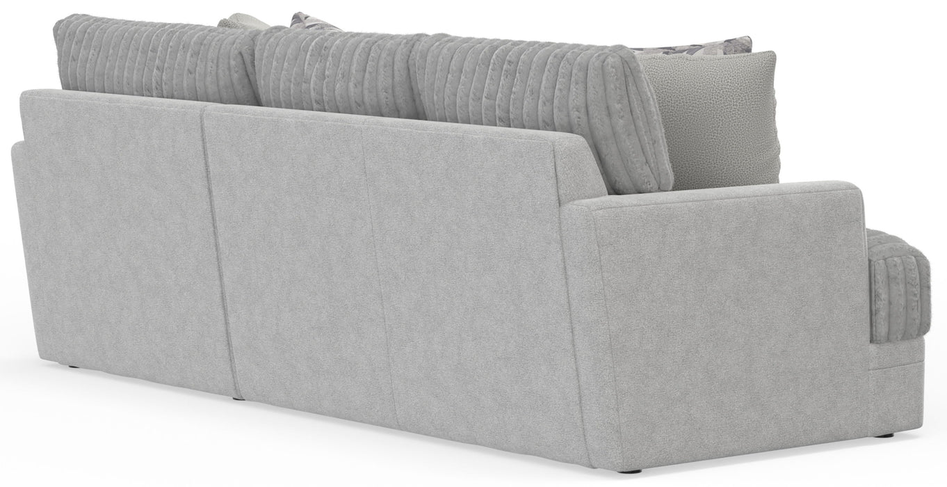 Titan - Sectional With Comfort Coil Seating And Accent Pillows