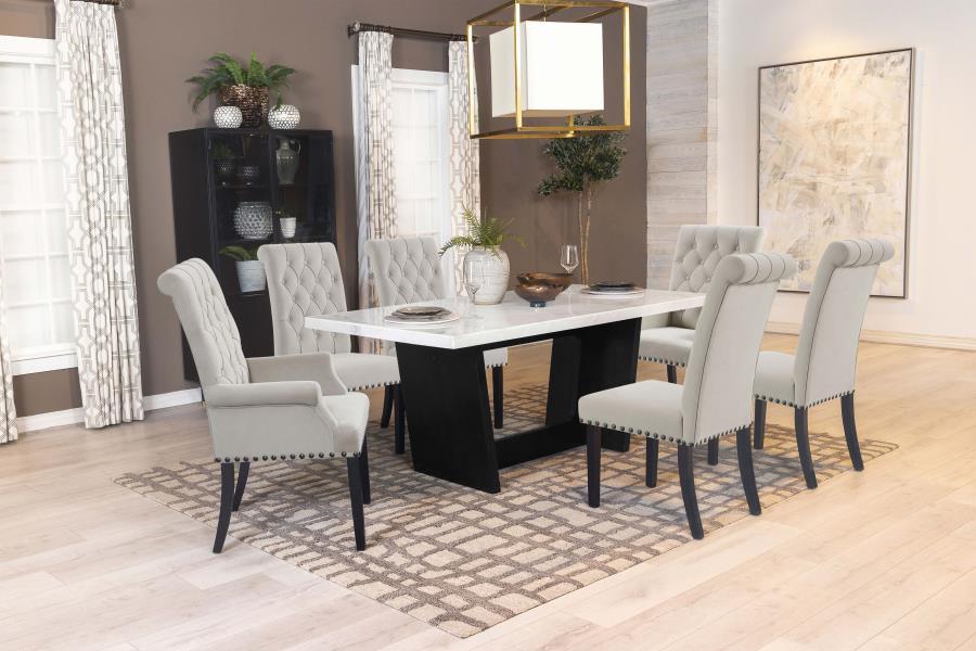 Alana - Upholstered Dining Arm Chair