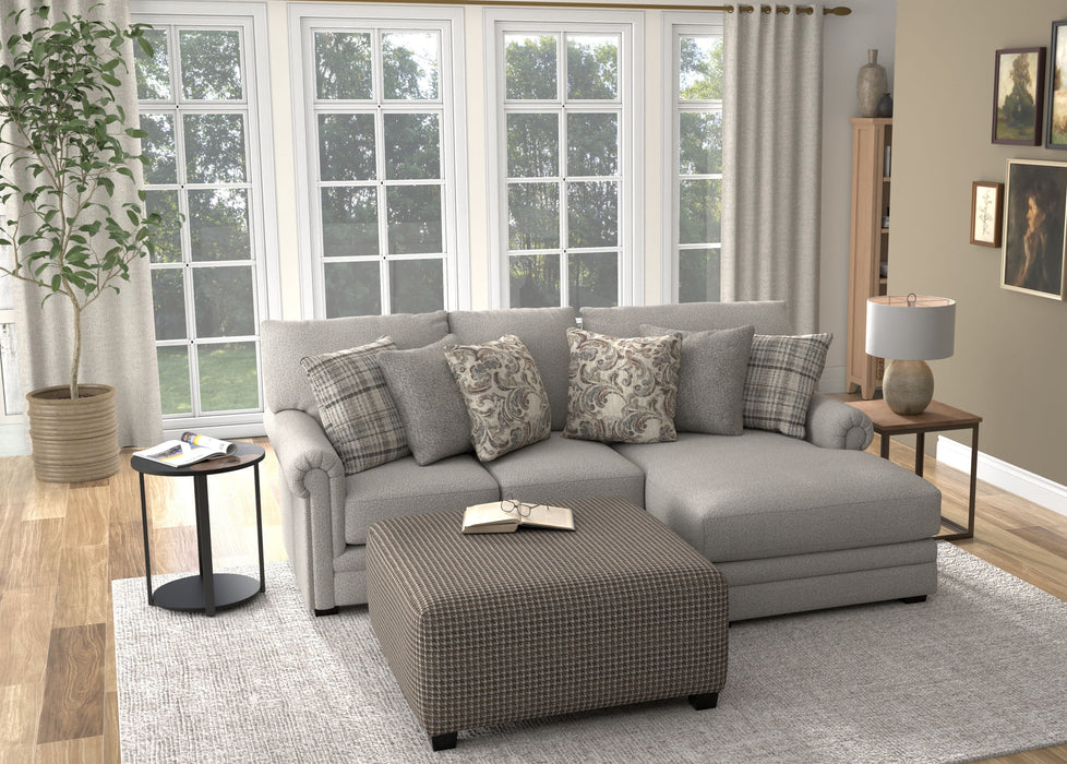 Livingston - Sectional With Comfort Coil Seating And Accent Pillows