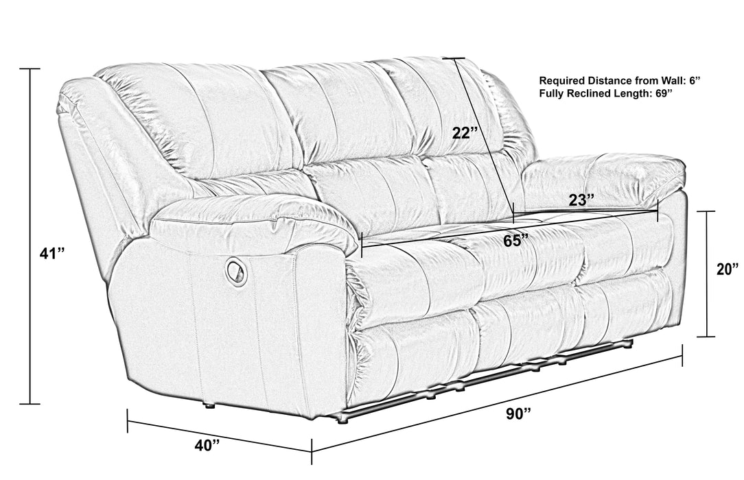 Transformer II - Ultimate Sofa With 3 Recliners & Drop Down Table