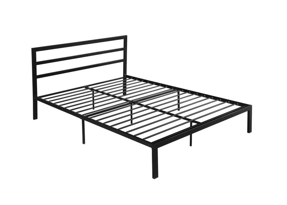 Metal Bed Frame With Headboard