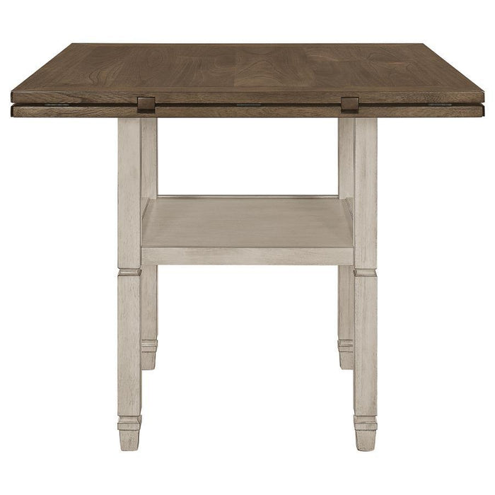 Sarasota - Extension Counter Dining Table - Rustic Cream