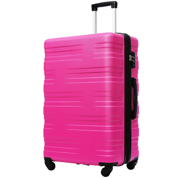 Luggage With Tsa Lock Spinner Wheels Hardside Expandable Luggage Travel Suitcase Check In Luggage ABS 24"