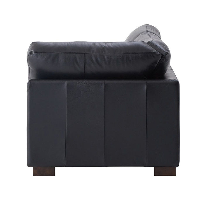 Geralyn - Sectional Sofa With 2 Pillows - Black