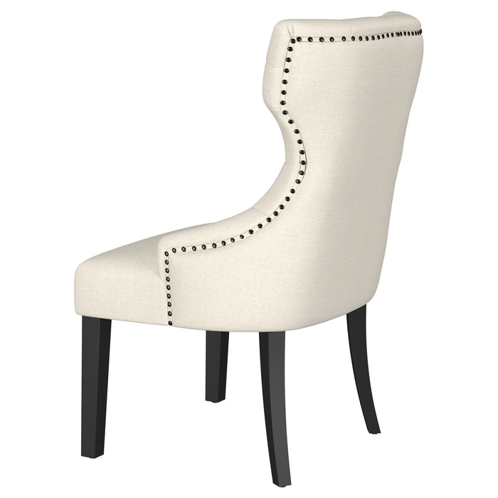Baney - Upholstered Parson Dining Side Chair With Tufted Back