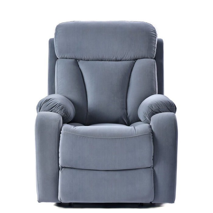 Lift Chair Recliner For Elderly Power Remote Control Recliner Sofa Relax Soft Chair Anti-Skid Australia Cashmere Fabric Furniture Living Room