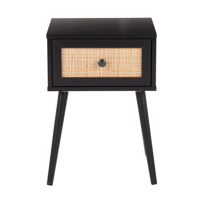 Bora Bora - Contemporary Side Table - Black