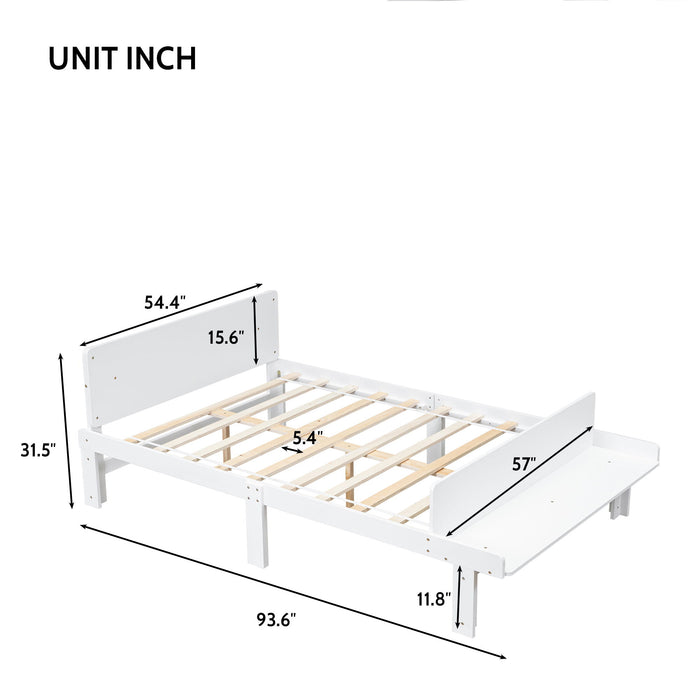 Bed With Footboard Bench