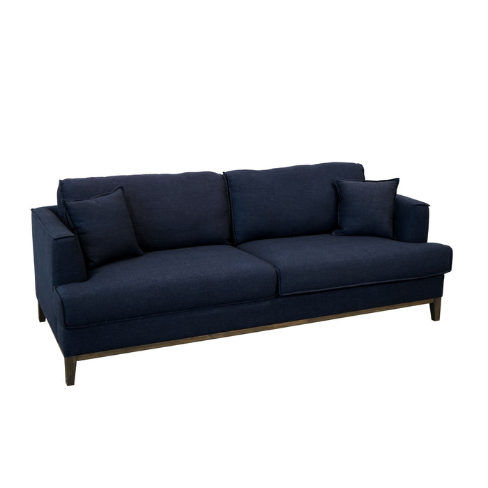 Aspen - Linen Sofa - Blue