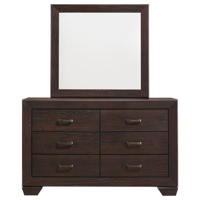 Kauffman - 6-Drawer Dresser with Mirror