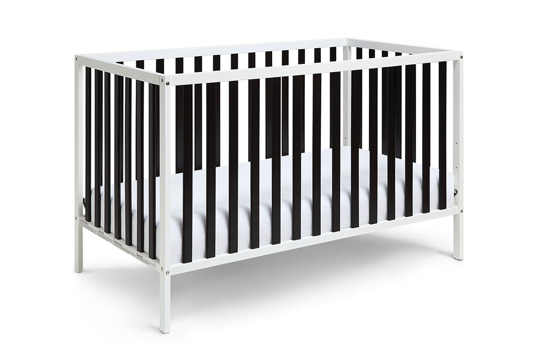 Deux - Remi Island Crib - White/Black