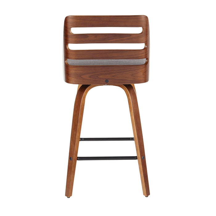 Trevi - Mid Century Modern Counter Stool (Set of 2)