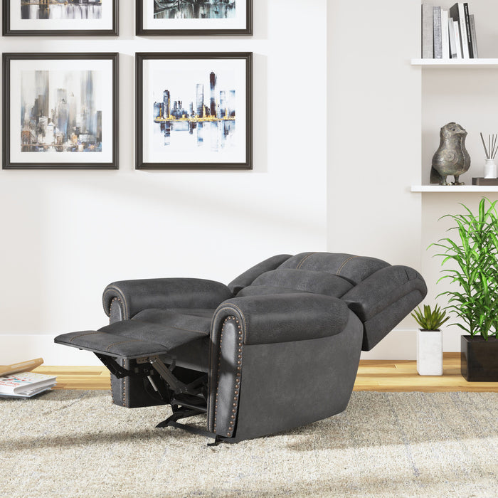 Ferrar - Gliding Recliner - Gray