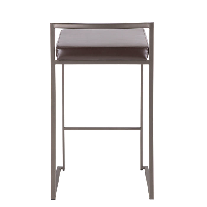 Fuji - Industrial Stackable Counter Stool Elegant Design