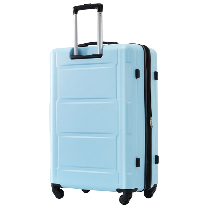 2 Piece Luggage Set With Bags Expanable Spinner Wheels ABS Lightweight Suitcase With Tsa Lock 20" / 28"