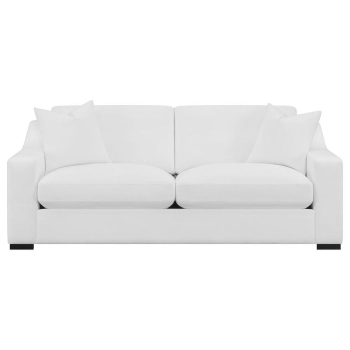 Ashlyn - Upholstered Sloped Arm Sofa Set