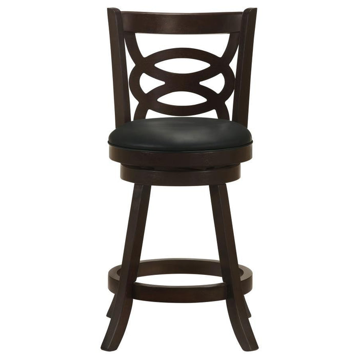 Calecita - Wood Swivel Counter Stool (Set of 2)