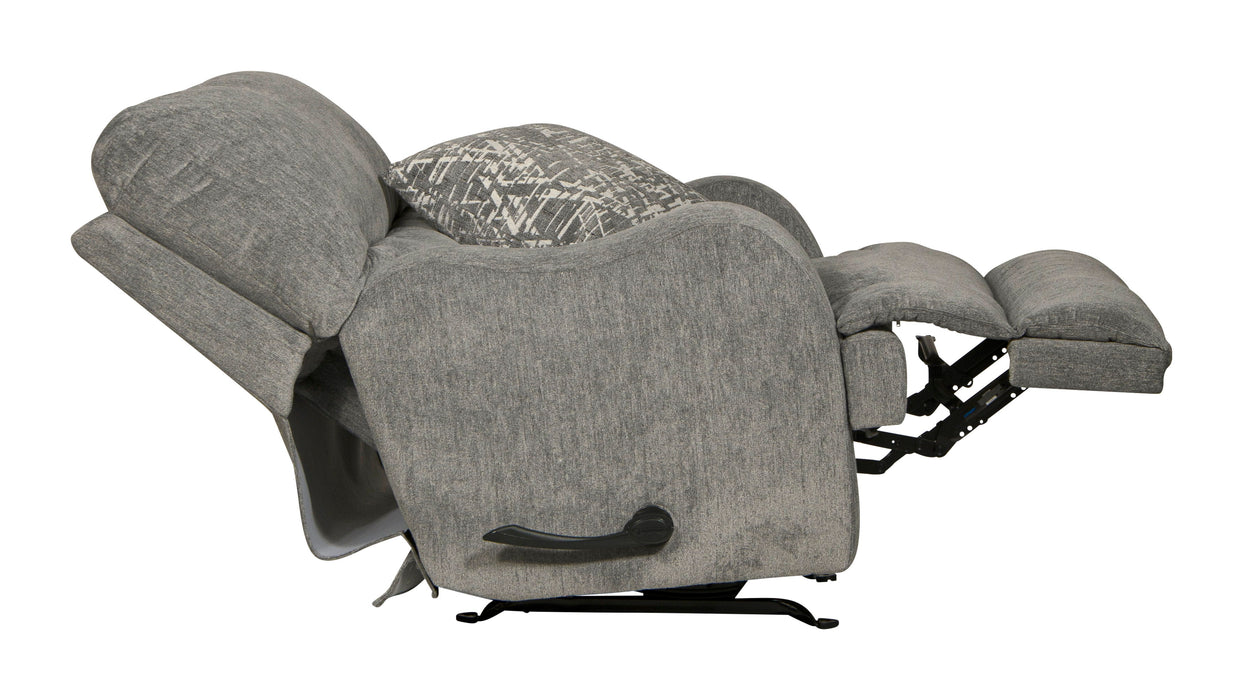 Zane - Swivel Glider Recliner - Shark