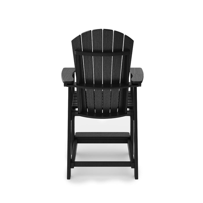 Adirondack Style Counter Chair Stylish HDPE Poly Lumber For Dining, Patio, And Garden Comfort