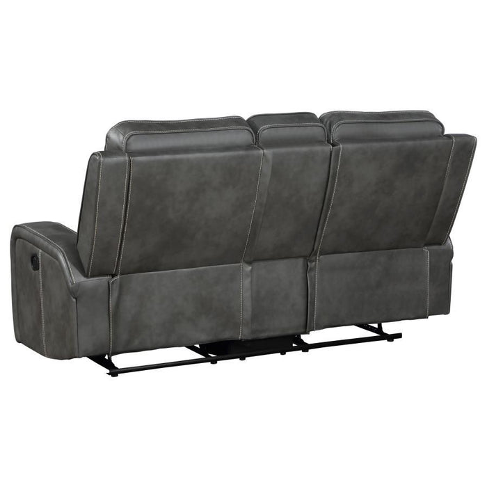 Raelynn - Upholstered Motion Reclining Sofa Set