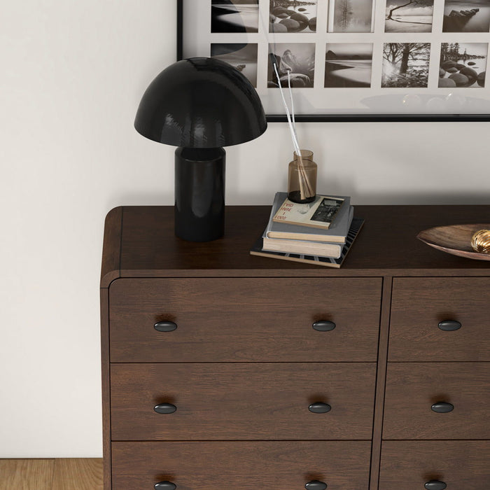 Alexa - Mid-Century Modern Dresser - Brown