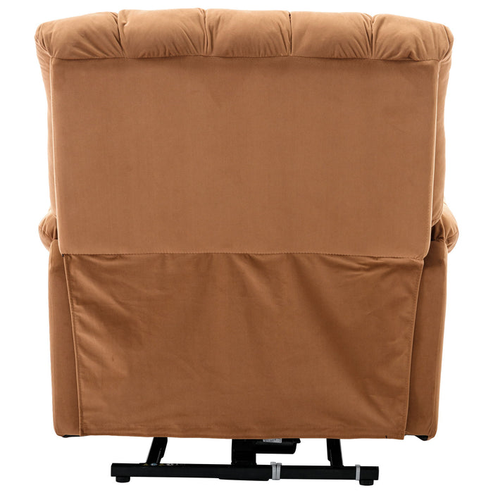 Massage Recliner Chair Electric Power Lift Recliner Chairs With Heat, Vibration, Side Pocket For Living Room Bedroom