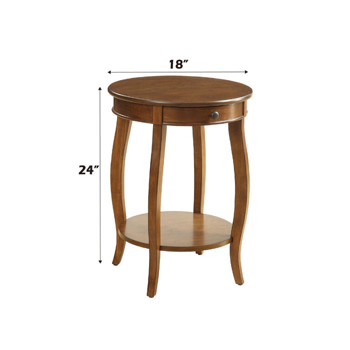 Alysa - Walnut Accent Table - Walnut