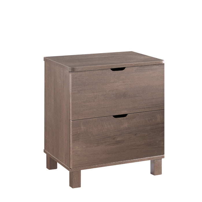 2 Drawer Bedroom Nightstand Dresser