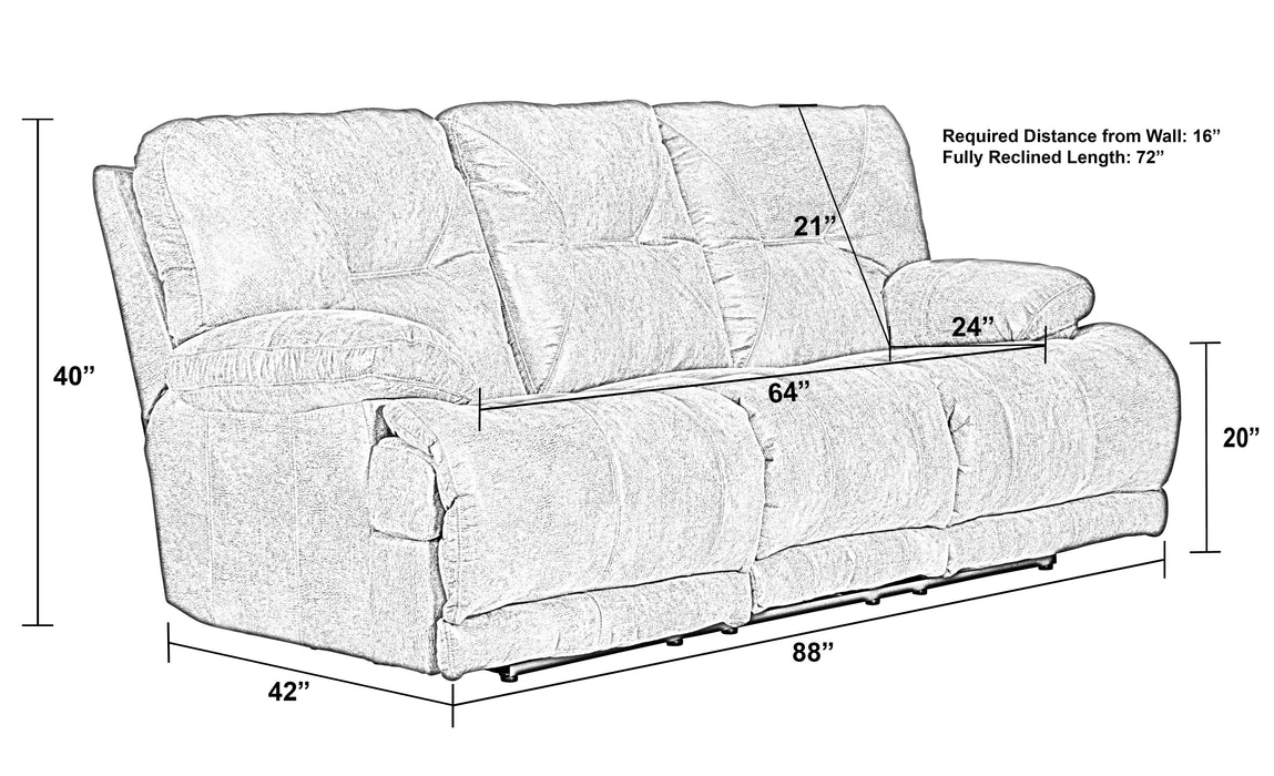 Voyager - Lay Flat Reclining Sofa