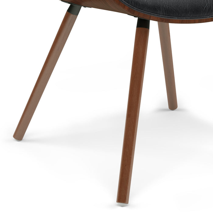 Malden - Bentwood Dining Chair with Wood Back