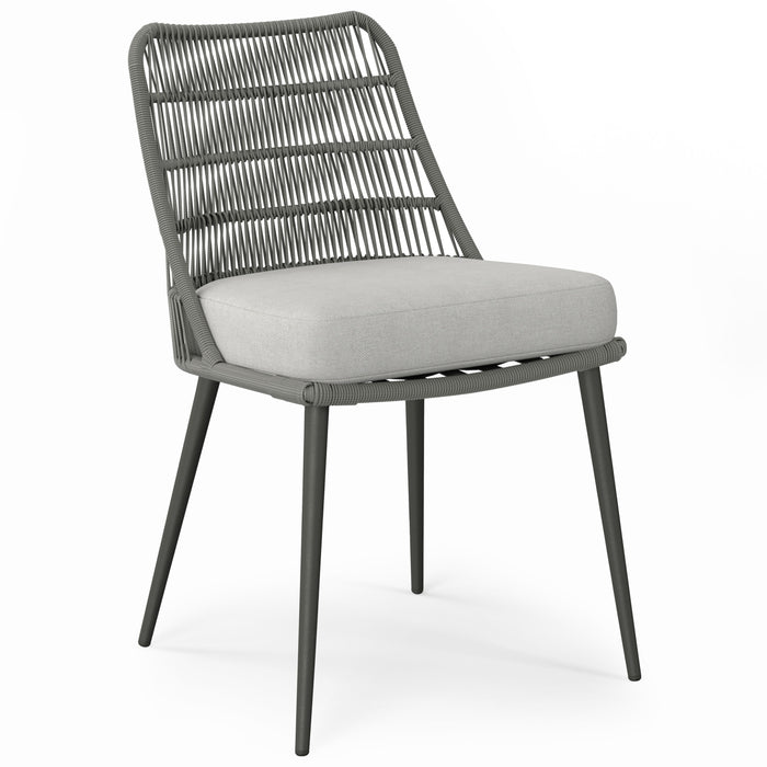 Beachside - Outdoor Dining Chair (Set of 2) - Grey