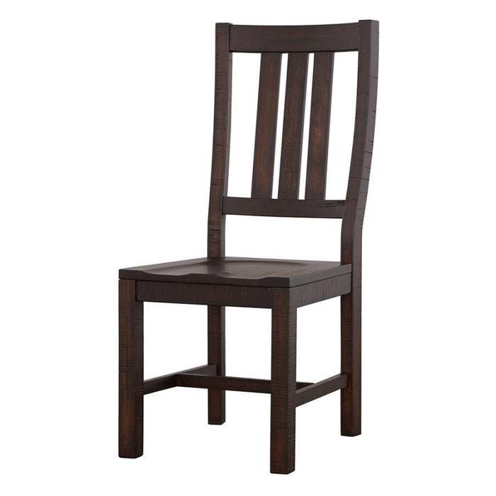 Calandra - Slat Back Side Chairs (Set of 2) - Vintage Java