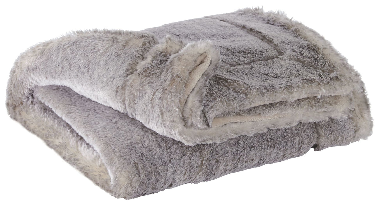 Raegan - Gray / Tan - Throw