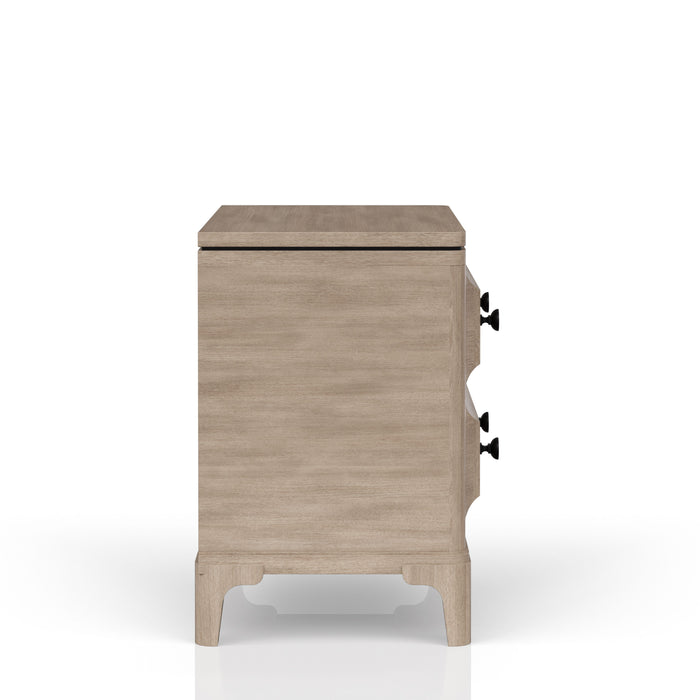 2 Drawer Nightstand - Sand