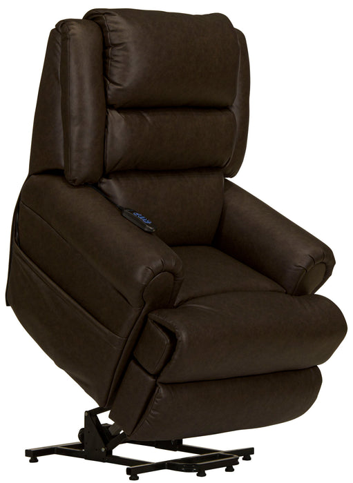 Muncy - Power Lift Chaise Recliner With Dual Motor & Zero Gravity - Walnut