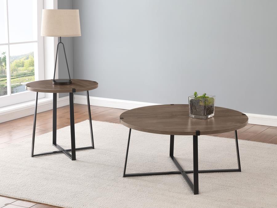 Marcus - Round Engineered Wood Table