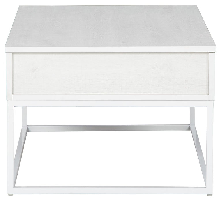 Deznee - White - Lift Top Cocktail Table