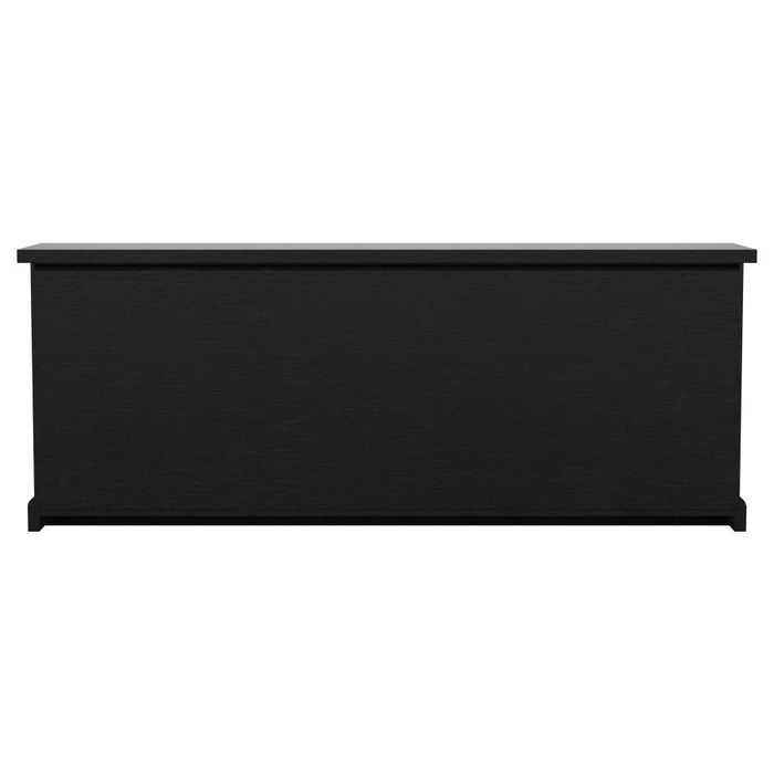 Florence - 4-Door Dining Sideboard Buffet Cabinet - Antique Black