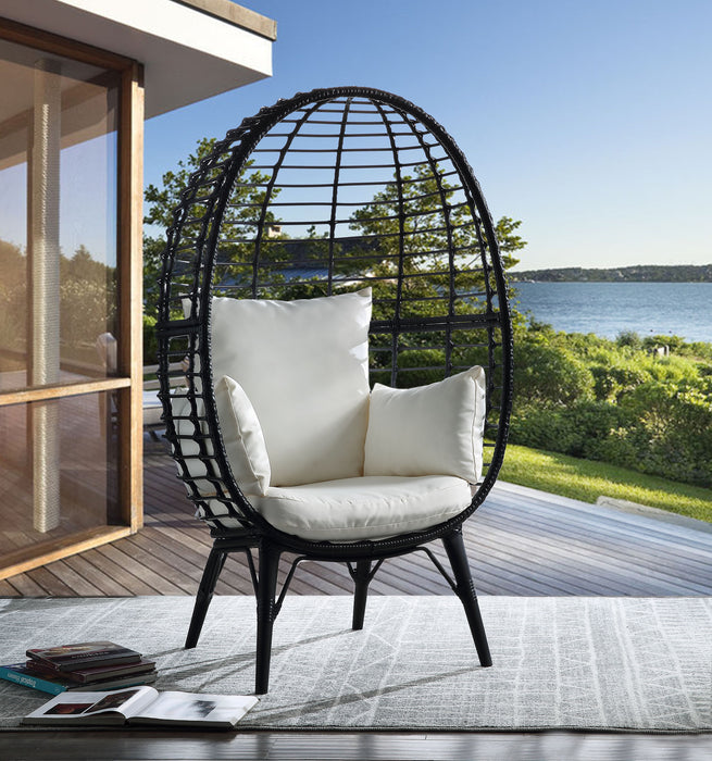 Penelope - Patio Lounge Chair - Black