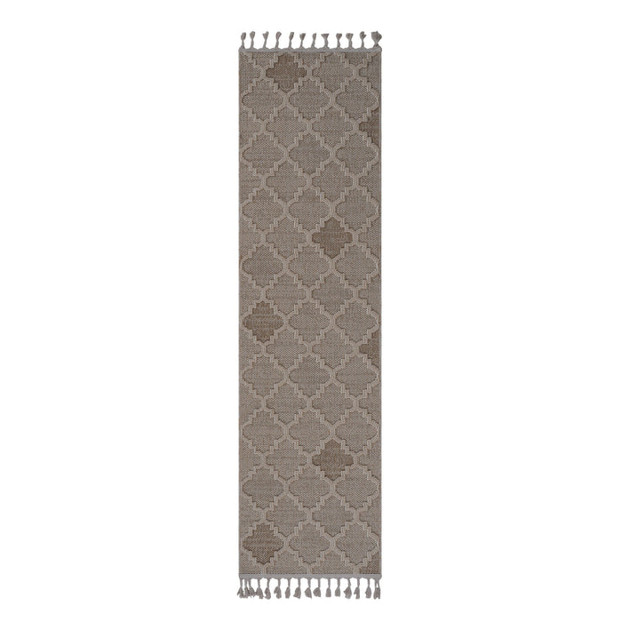 Guros - 2' x 8' Trellis Indoor / Outdoor Area Rug