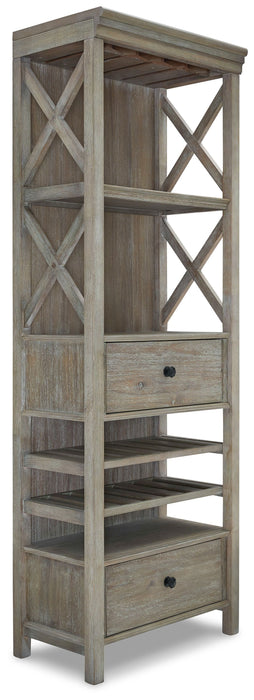 Moreshire - Bisque - Display Cabinet