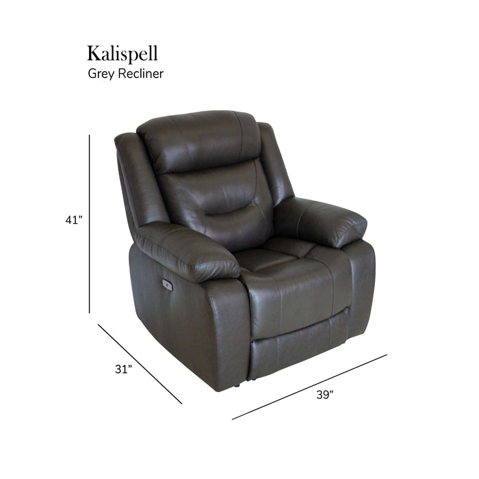 Kalispell - Top Grain Leather Recliner