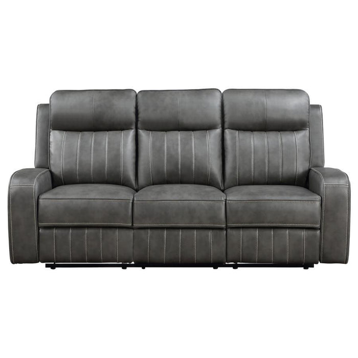 Raelynn - Upholstered Motion Reclining Sofa Set